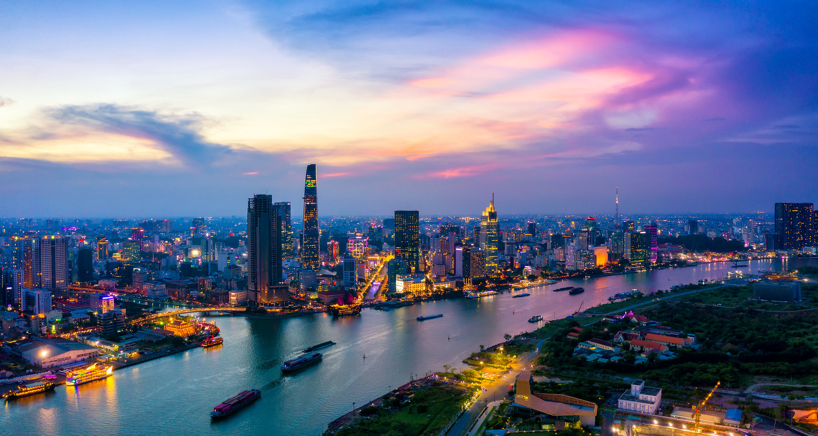 Ho Chi Minh Skyline
